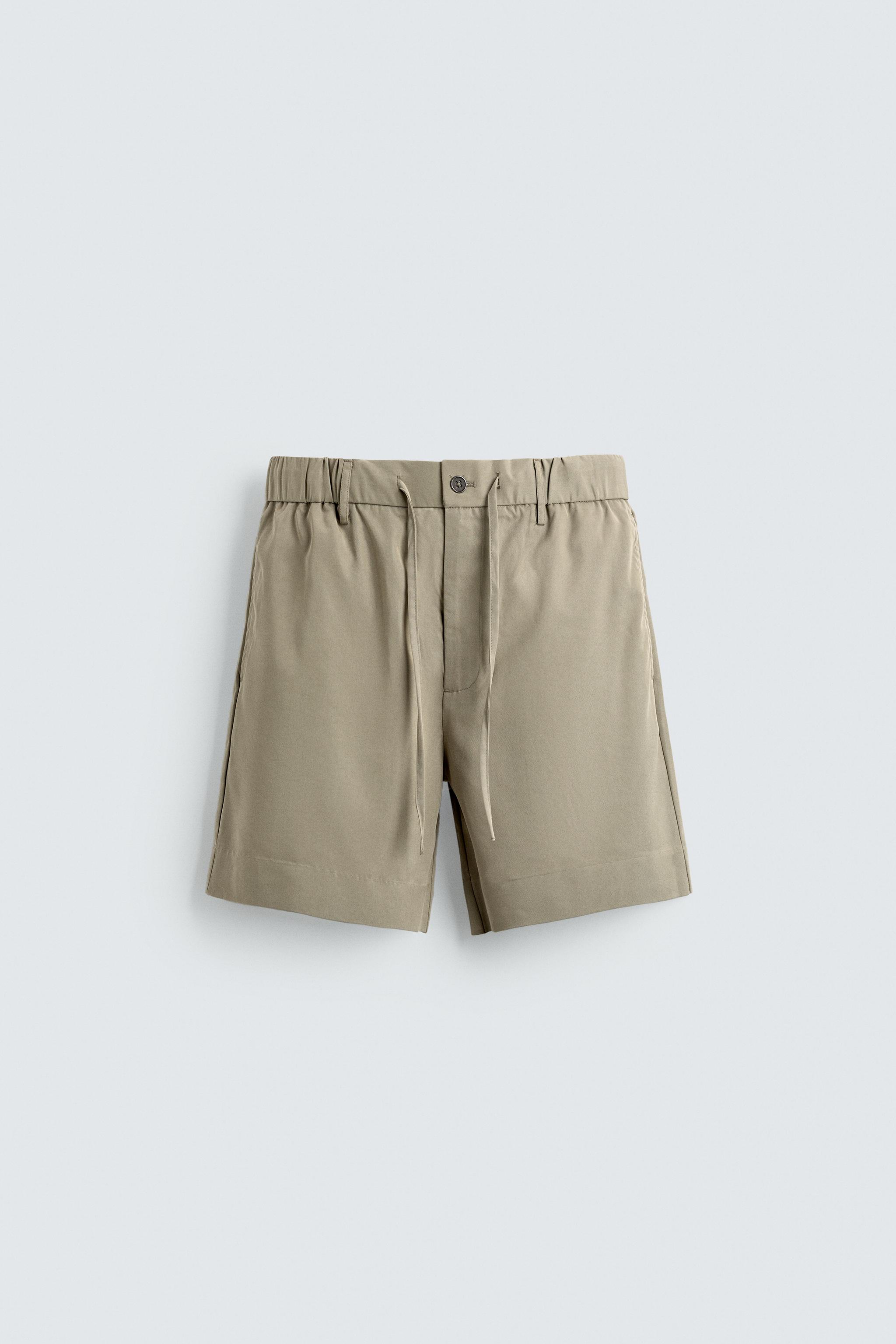BERMUDA RELAXED FIT EFFET DÉLAVÉ